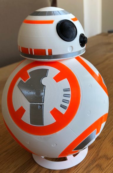 3D-gedruckte BB-8 Figur, Star Wars