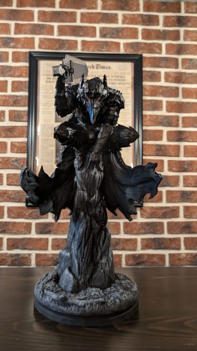 3D-gedruckte Berserk Guts Büste, handbemalt