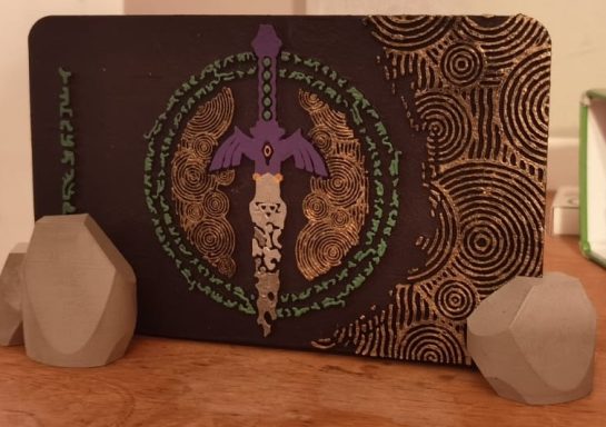 Switch Cover mit Zelda-inspiriertem Design